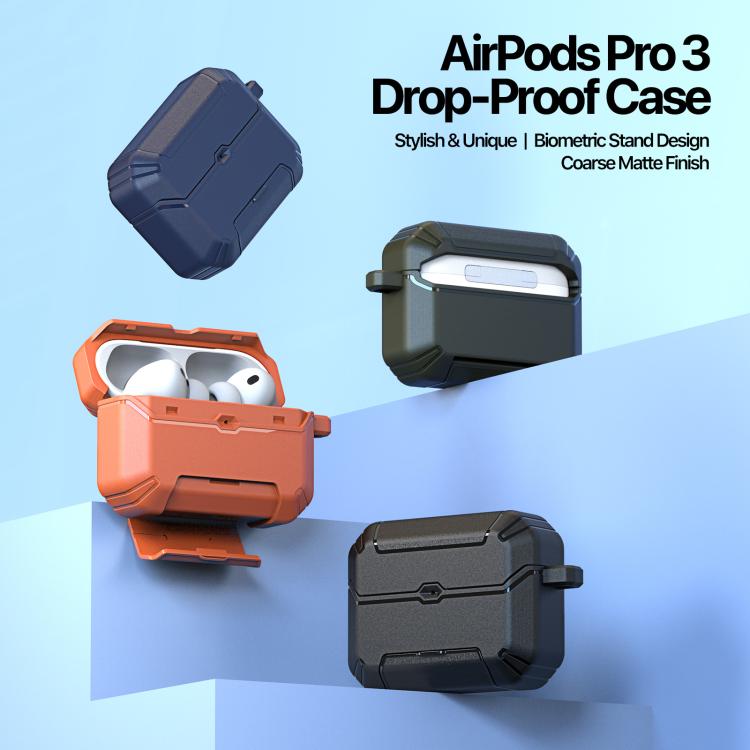 For AirPods Pro 3 DUX DUCIS PECS Series Crab-tail Design Non-slip Shockproof Earphones Case