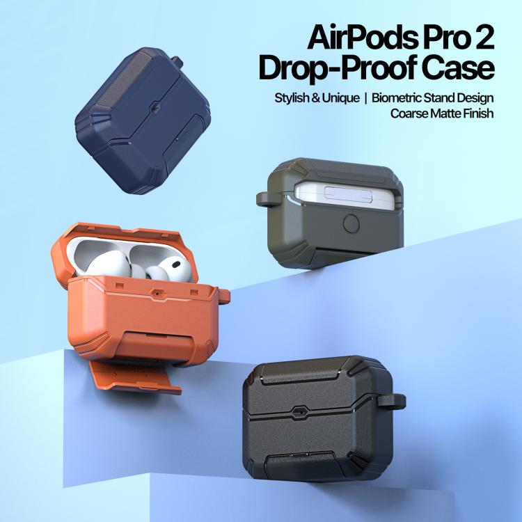 For AirPods Pro 2 DUX DUCIS PECS Series Crab-tail Design Non-slip Shockproof Earphones Case