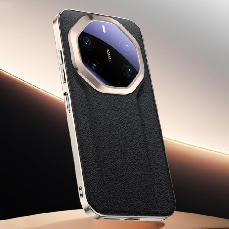 For Huawei Mate 80 RS Ultimate Skin Feel Leather Texture Cooling Phone Case