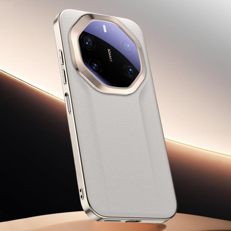 For Huawei Mate 80 RS Ultimate Skin Feel Leather Texture Cooling Phone Case