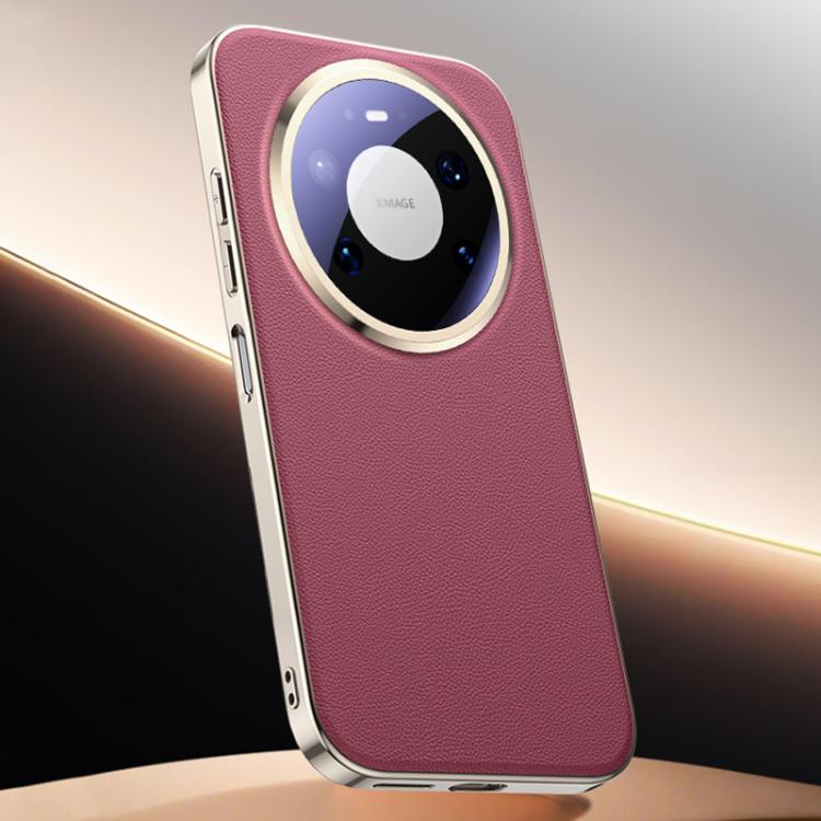 For Huawei Mate 80 Pro / 80 Skin Feel Leather Texture Cooling Phone Case