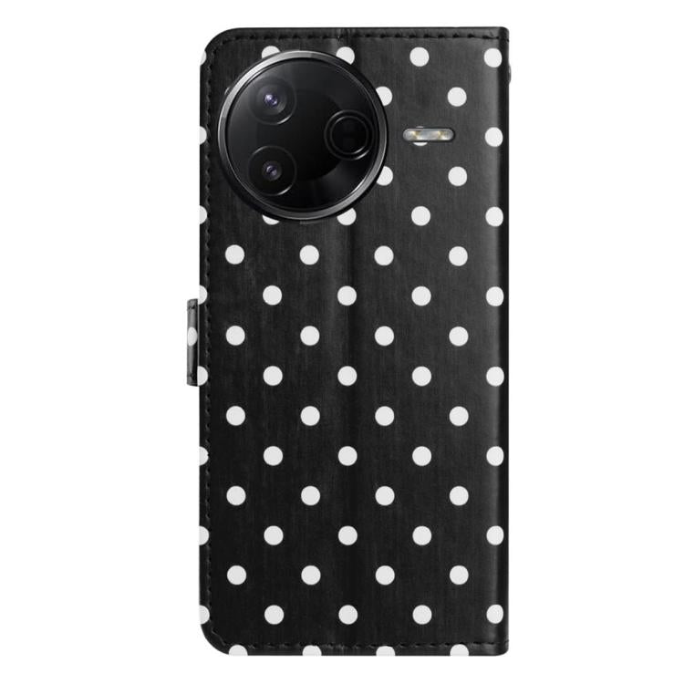 For Xiaomi Poco F7 Pro / F7 Ultra Small Dots Pattern Vegan Leather Phone Case