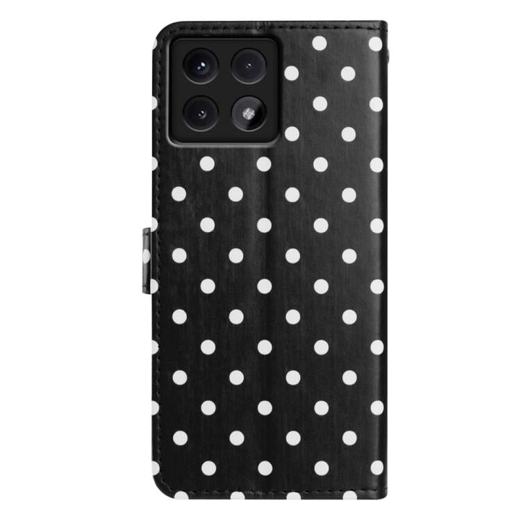 For Xiaomi 14T Small Dots Pattern Vegan Leather Phone Case