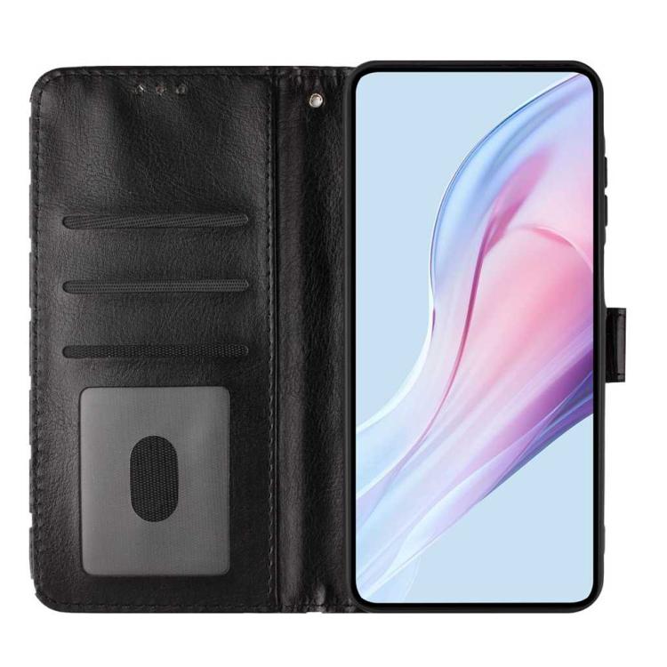 For Xiaomi 14T Small Dots Pattern Vegan Leather Phone Case