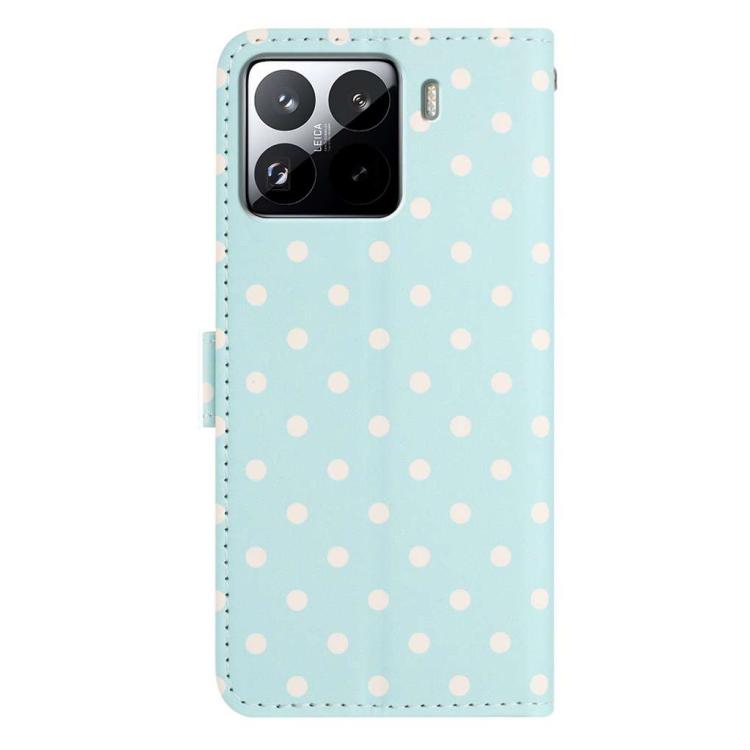 For Xiaomi 15S Pro Small Dots Pattern Vegan Leather Phone Case