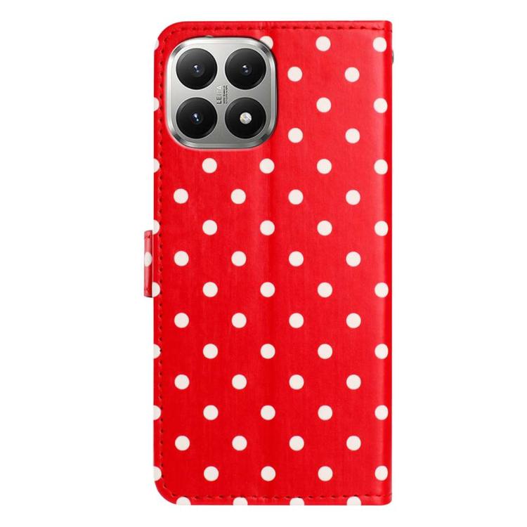 For Xiaomi 15T Small Dots Pattern Vegan Leather Phone Case