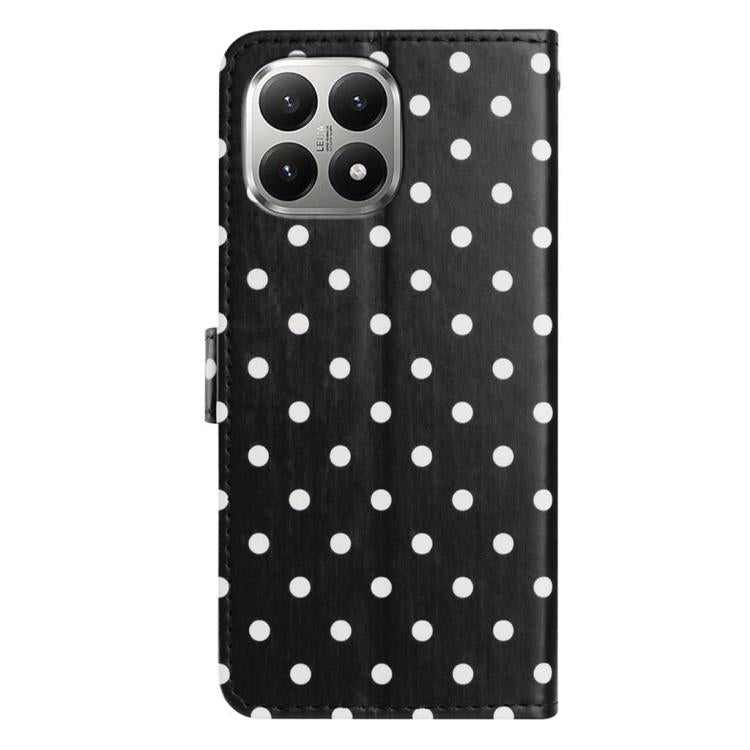 For Xiaomi 15T Small Dots Pattern Vegan Leather Phone Case