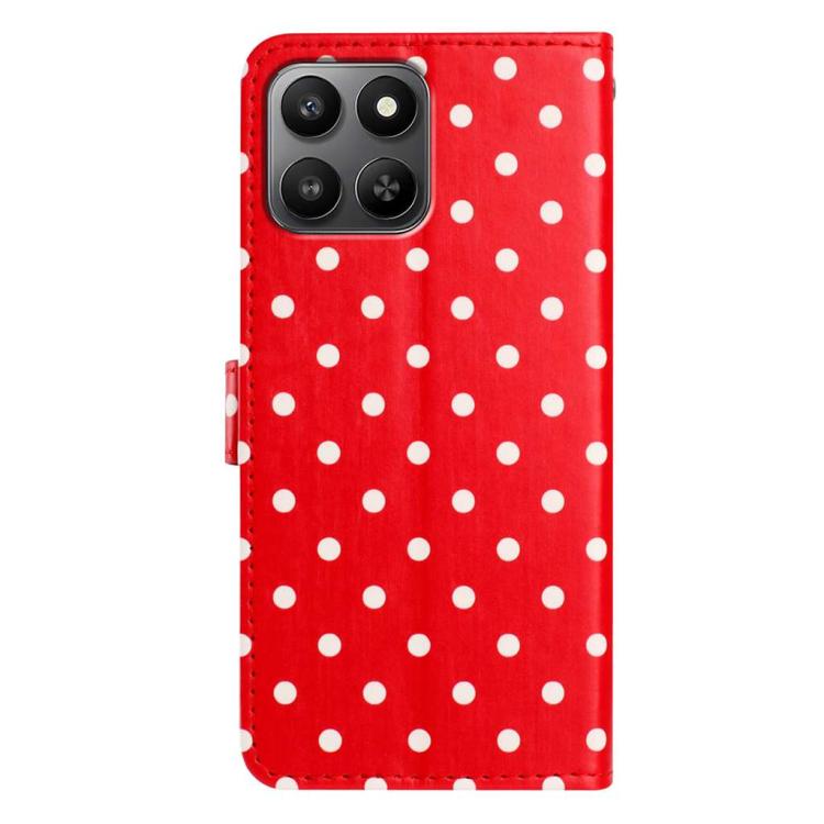 For Xiaomi 17 Small Dots Pattern Vegan Leather Phone Case
