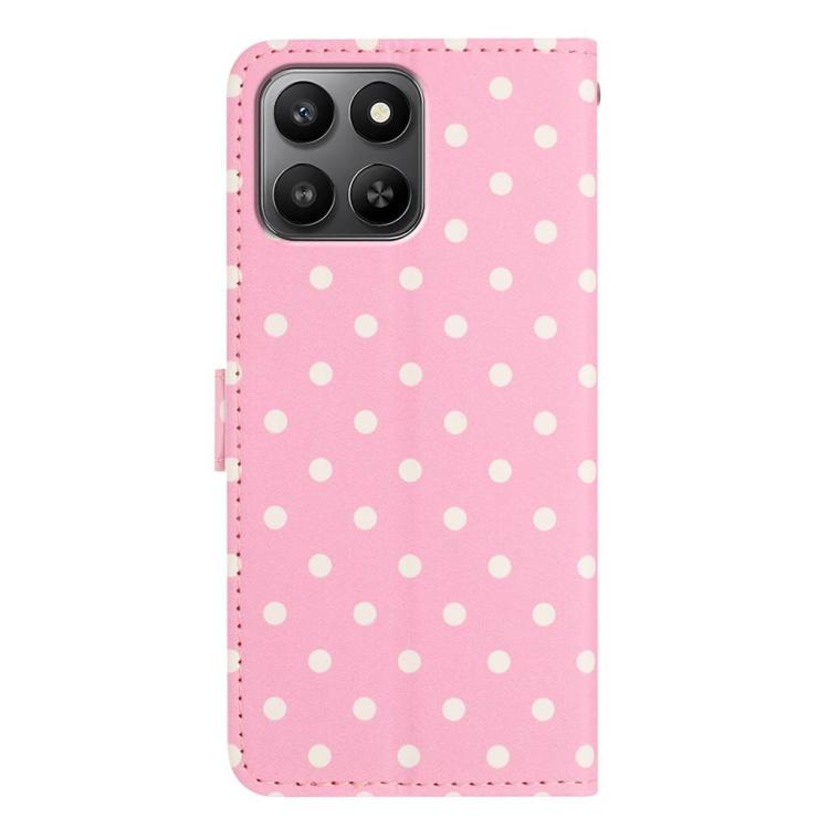 For Xiaomi 17 Small Dots Pattern Vegan Leather Phone Case