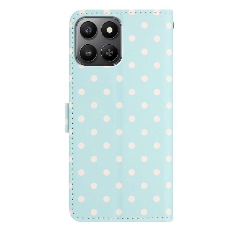 For Xiaomi 17 Small Dots Pattern Vegan Leather Phone Case