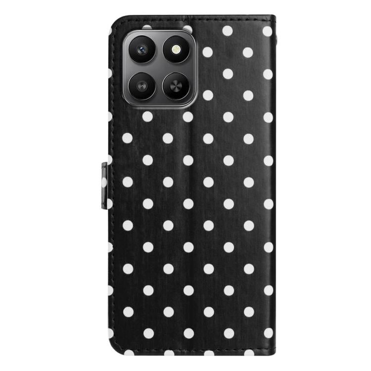 For Xiaomi 17 Small Dots Pattern Vegan Leather Phone Case