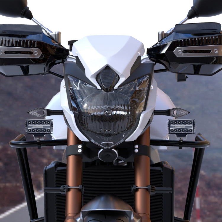 CS-1169A1 DC10-85V 30W 3000LM 6500K 12 LEDs Car Off-road Vehicle Modified Neptune Strip Light LED Headlight