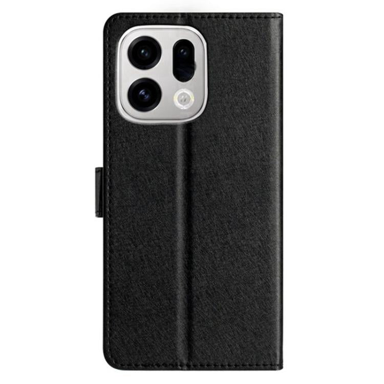 For OPPO Find X9 Pro Silk Texture Horizontal Flip Leather Phone Case