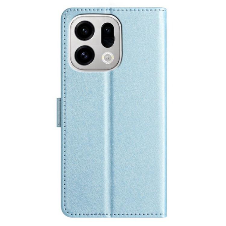 For OPPO Find X9 Pro Silk Texture Horizontal Flip Leather Phone Case