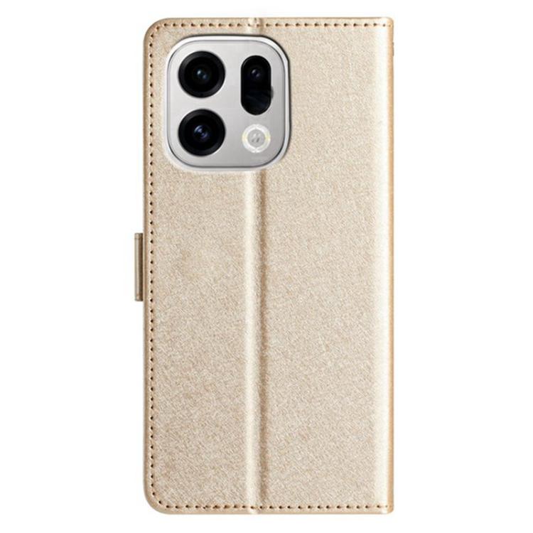 For OPPO Find X9 Pro Silk Texture Horizontal Flip Leather Phone Case