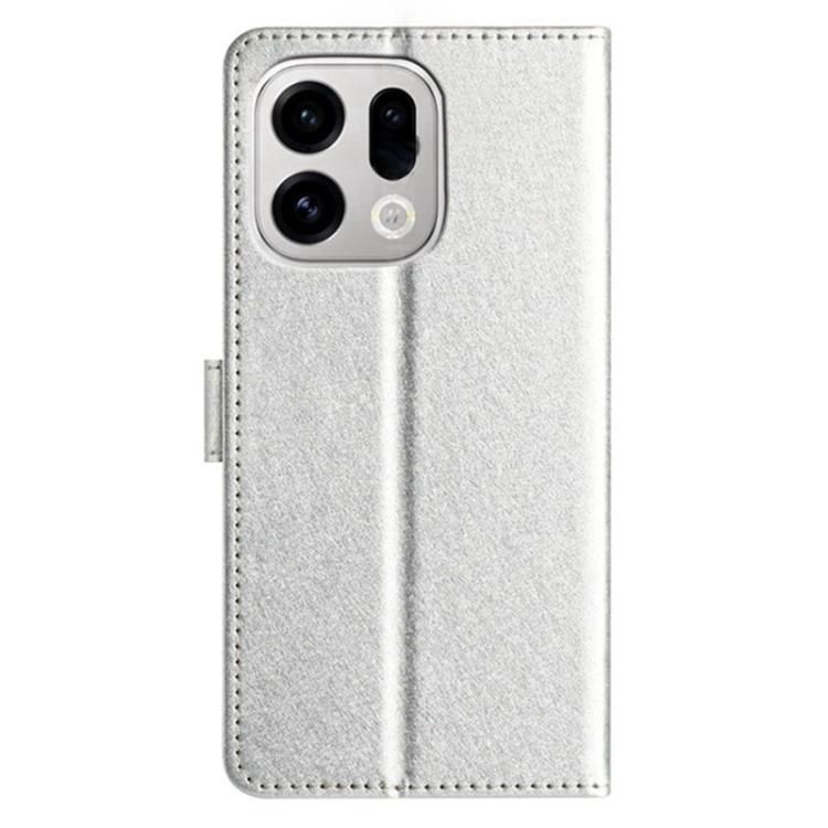 For OPPO Find X9 Pro Silk Texture Horizontal Flip Leather Phone Case