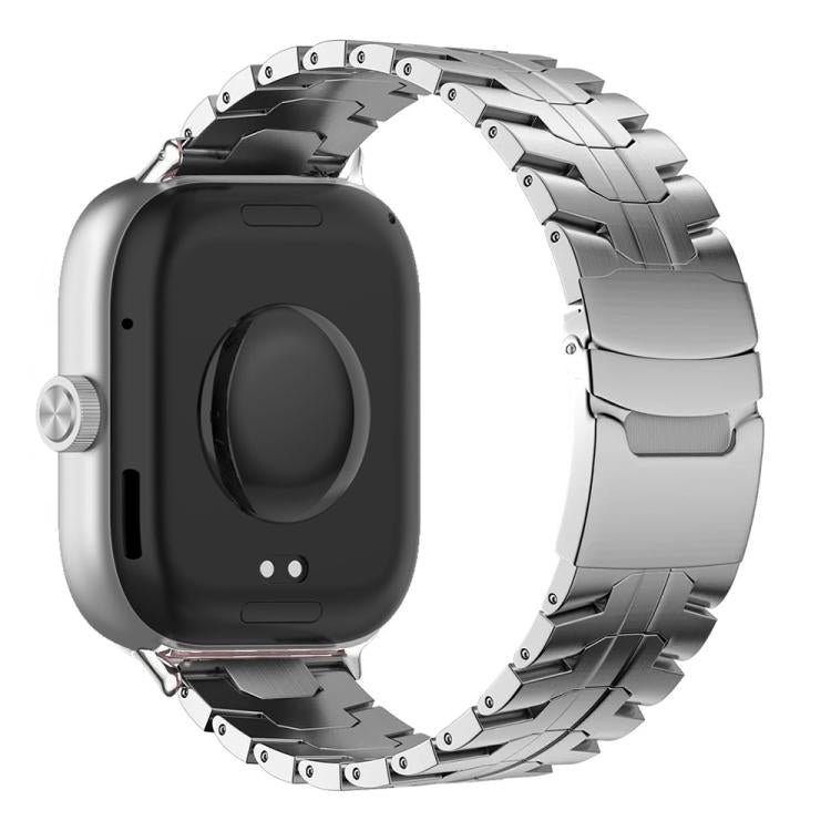 For Redmi Watch6/5/4/Xiaomi Band 9 Pro/8 Pro Split Safety Buckle Titanium Alloy Watch Band
