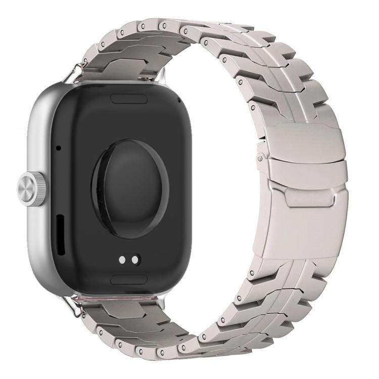 For Redmi Watch6/5/4/Xiaomi Band 9 Pro/8 Pro Split Safety Buckle Titanium Alloy Watch Band