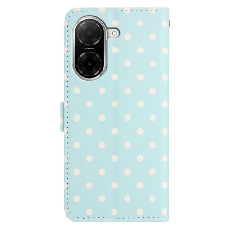 For Redmi A5 4G 173.3mm Small Dots Pattern Vegan Leather Phone Case