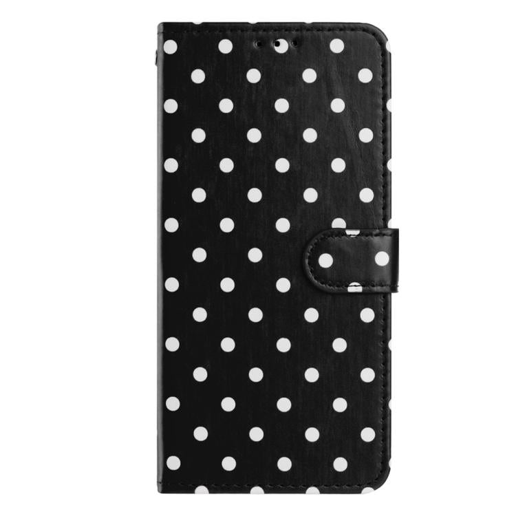 For Redmi A5 4G 173.3mm Small Dots Pattern Vegan Leather Phone Case