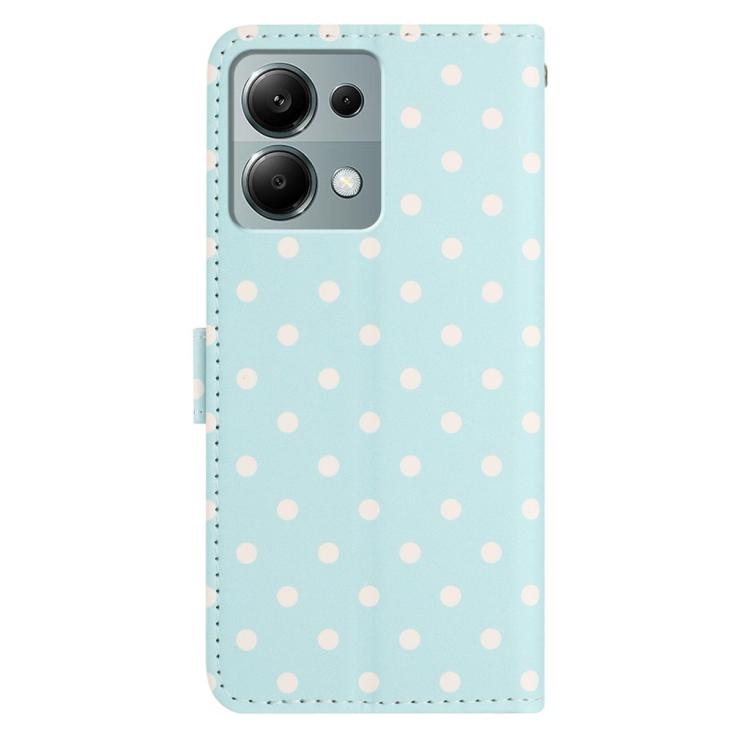 For Redmi Note 13 Pro 4G / 14S 4G Small Dots Pattern Vegan Leather Phone Case