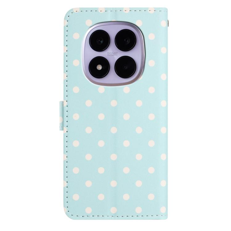 For Redmi Note 15 4G / 5G Global 164mm Small Dots Pattern Vegan Leather Phone Case