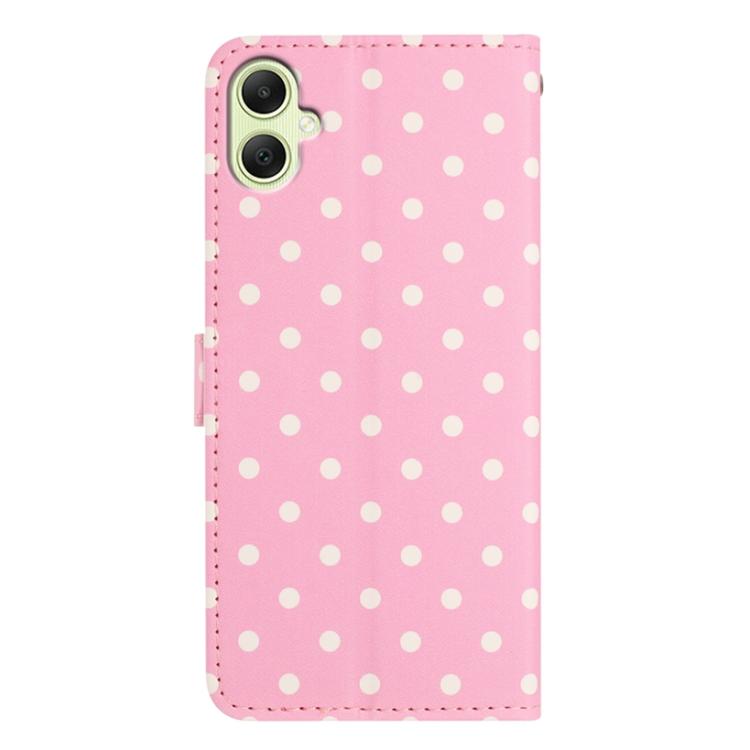 For Samsung Galaxy A06 4G / 5G Small Dots Pattern Vegan Leather Phone Case