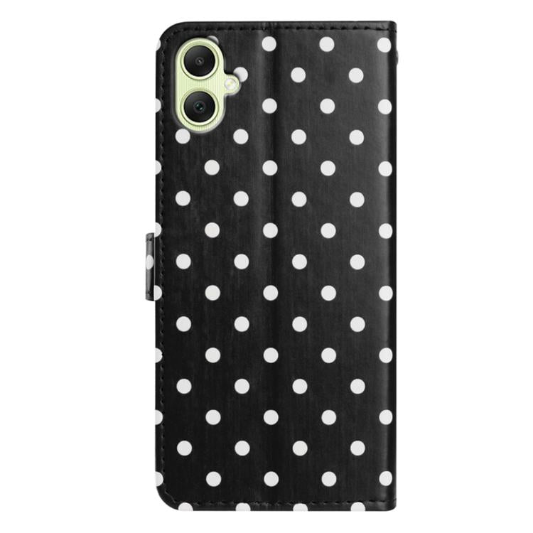 For Samsung Galaxy A07 4G / 5G Small Dots Pattern Vegan Leather Phone Case