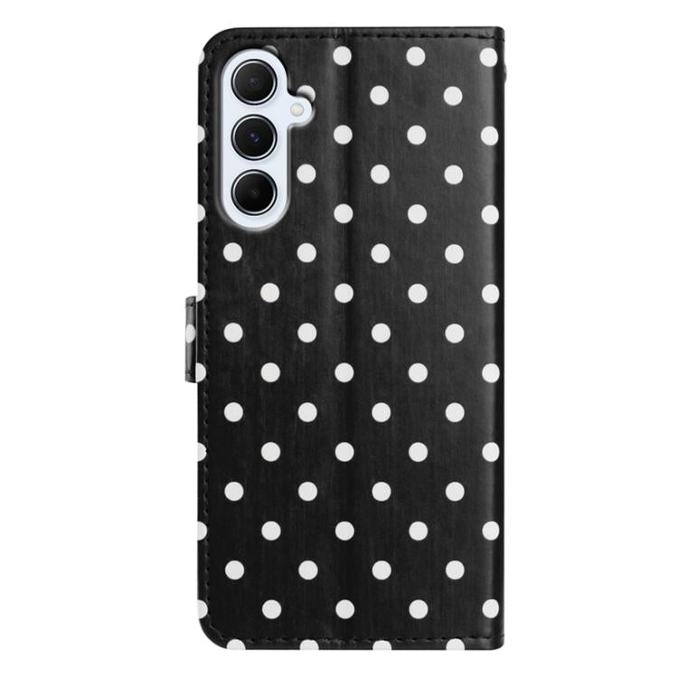 For Samsung Galaxy A35 5G Small Dots Pattern Vegan Leather Phone Case
