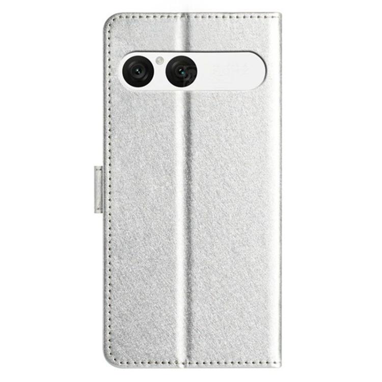 For Sony Xperia 10 VII Silk Texture Horizontal Flip Leather Phone Case