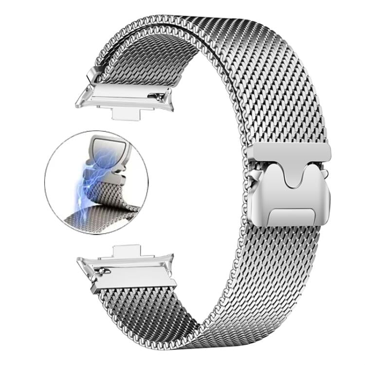 For Redmi Watch6/5/4/Xiaomi Band 9 Pro/8 Pro Magnetic Parachute Milanese Titanium Alloy Watch Band
