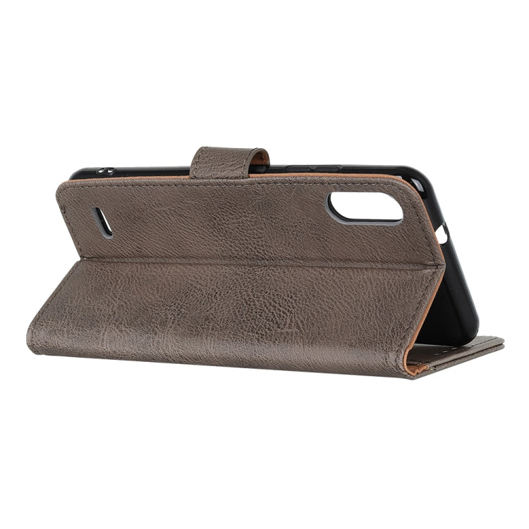 For LG K22 KHAZNEH Cowhide Texture Horizontal Flip Leather Case with Holder & Card Slots & Wallet