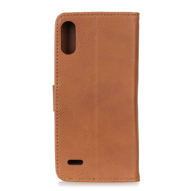 For LG K22 KHAZNEH Cowhide Texture Horizontal Flip Leather Case with Holder & Card Slots & Wallet