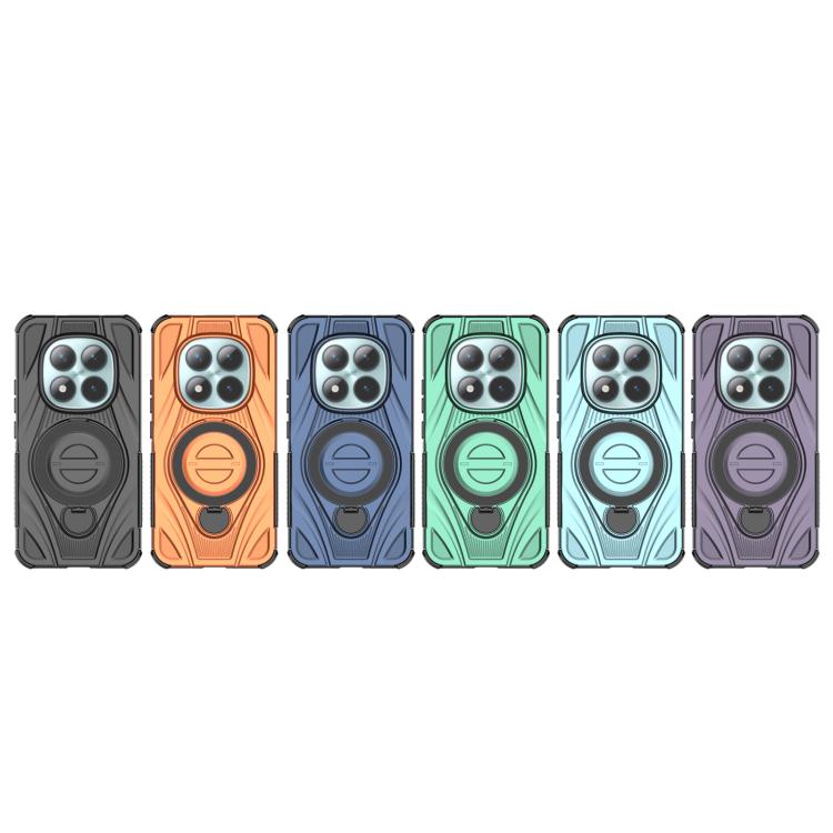 For Redmi Note 15 Pro+ 5G Global 163.3mm Star Ring Metallic Pivot Bracket Magnetic Phone Case