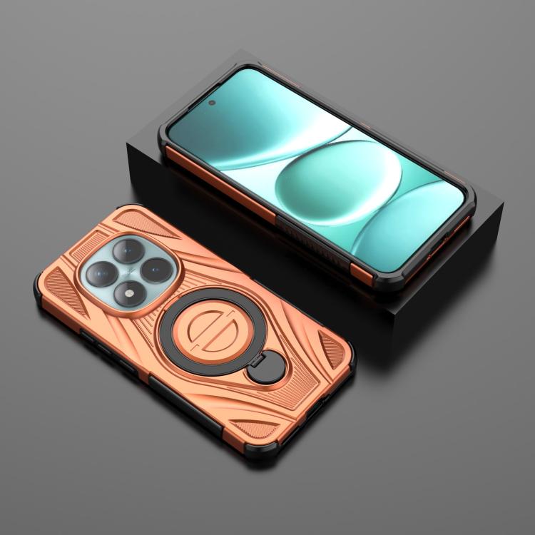 For Redmi Note 15 Pro+ 5G Global 163.3mm Star Ring Metallic Pivot Bracket Magnetic Phone Case