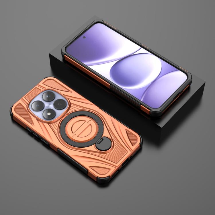 For Redmi Note 15 Pro 5G Global 163.6mm Star Ring Metallic Pivot Bracket Magnetic Phone Case