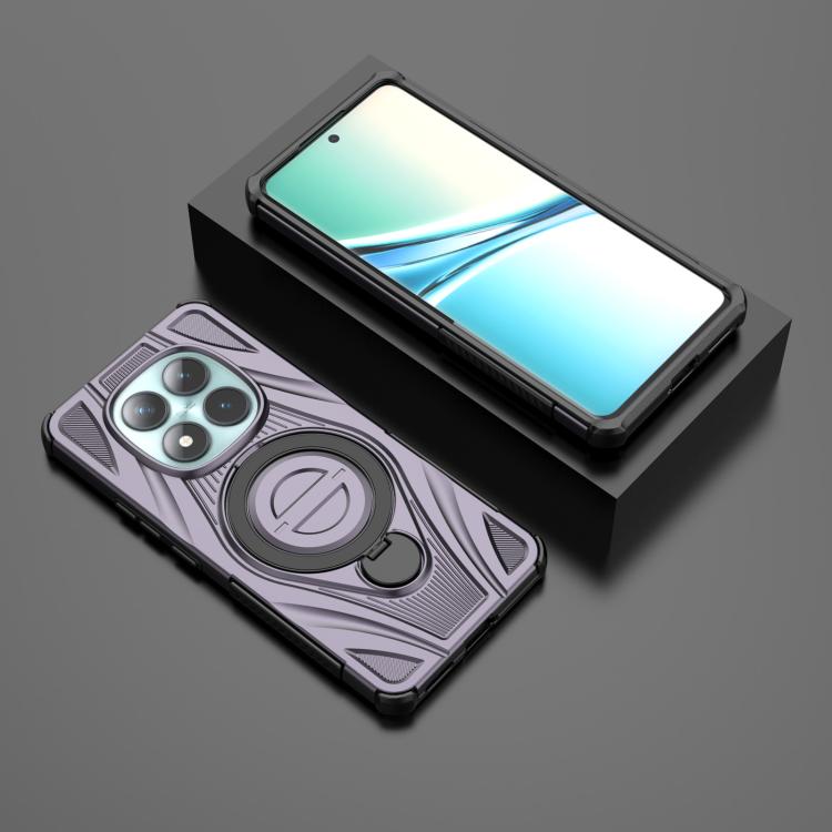 For Redmi Note 15 5G / 4G Global 164mm Star Ring Metallic Pivot Bracket Magnetic Phone Case