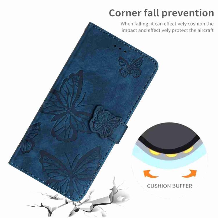 For OnePlus 15 Skin-feel Embossed Butterfly Leather Phone Case