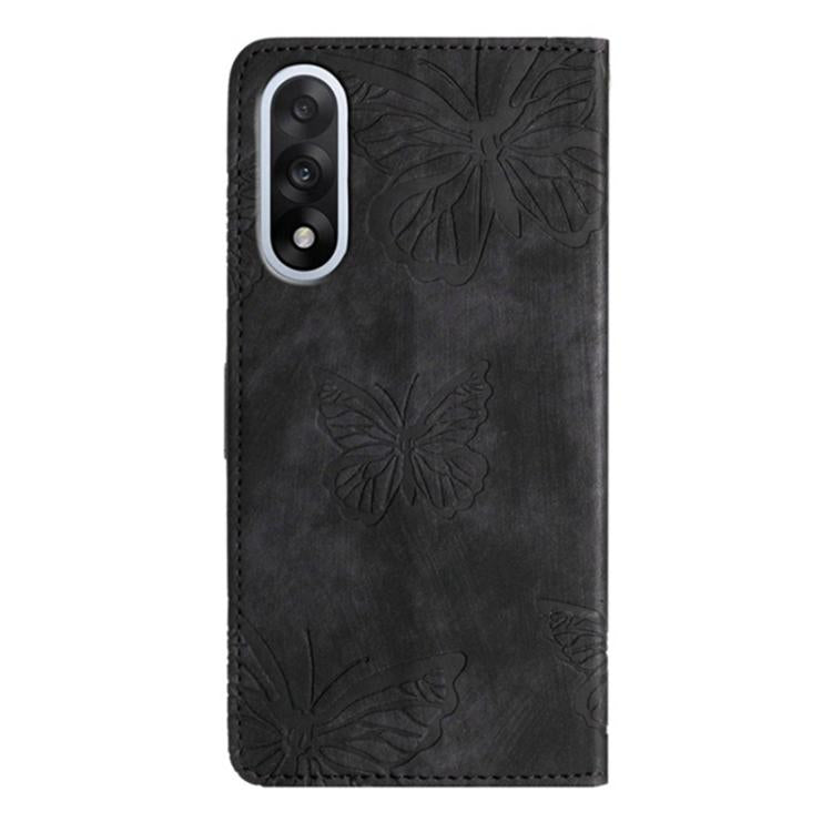 For OnePlus Nord 5 Skin-feel Embossed Butterfly Leather Phone Case