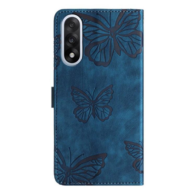 For OnePlus Nord 5 Skin-feel Embossed Butterfly Leather Phone Case