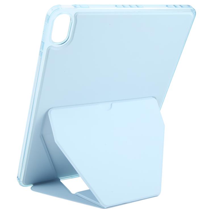 For OPPO Pad 4 Pro / OnePlus Pad 2 Pro Folding Magnetic Holder Acrylic Leather Back Tablet Case