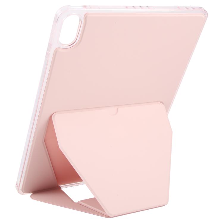 For OPPO Pad 4 Pro / OnePlus Pad 2 Pro Folding Magnetic Holder Acrylic Leather Back Tablet Case