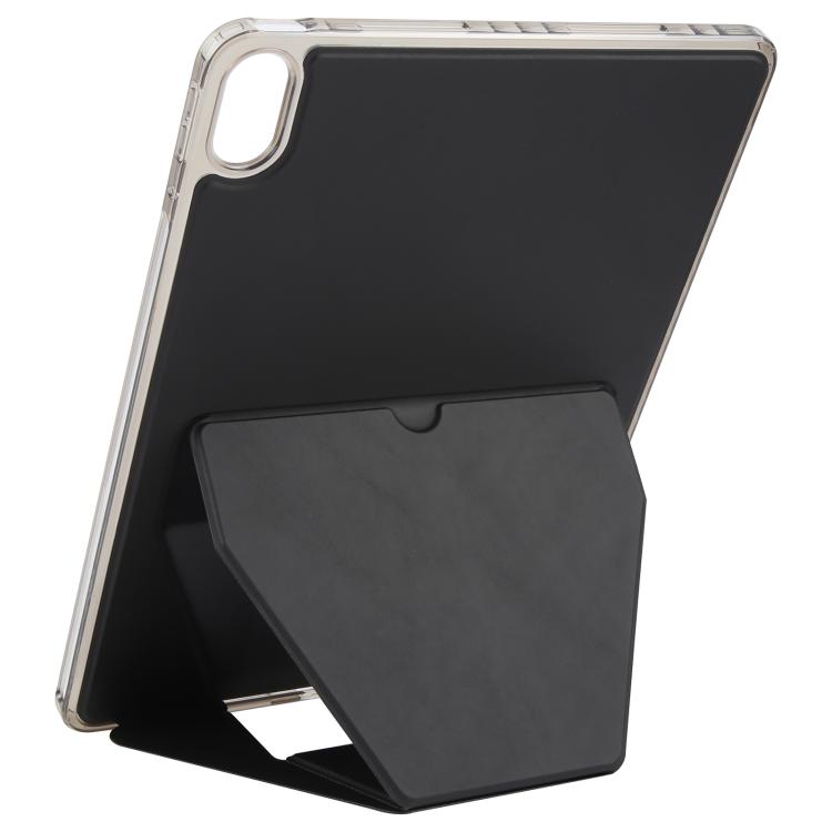 For OPPO Pad 4 Pro / OnePlus Pad 2 Pro Folding Magnetic Holder Acrylic Leather Back Tablet Case