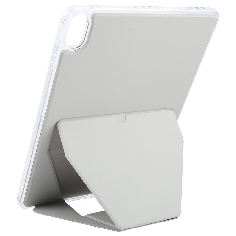 For OPPO Pad 4 Pro / OnePlus Pad 2 Pro Folding Magnetic Holder Acrylic Leather Back Tablet Case