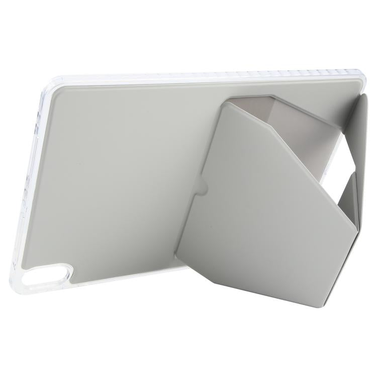 For OPPO Pad 4 Pro / OnePlus Pad 2 Pro Folding Magnetic Holder Acrylic Leather Back Tablet Case