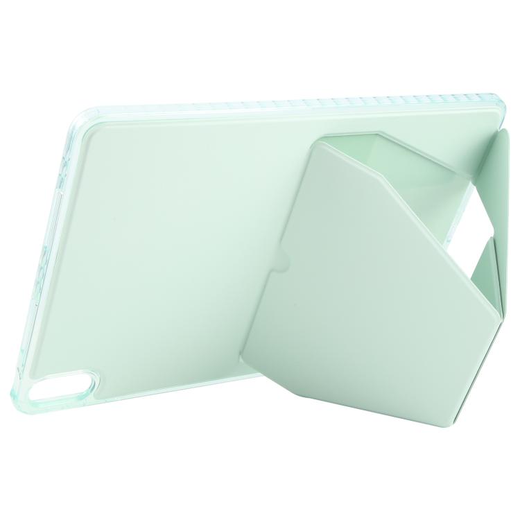 For OPPO Pad 4 Pro / OnePlus Pad 2 Pro Folding Magnetic Holder Acrylic Leather Back Tablet Case