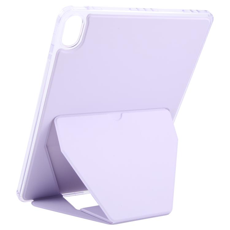 For OPPO Pad 4 Pro / OnePlus Pad 2 Pro Folding Magnetic Holder Acrylic Leather Back Tablet Case