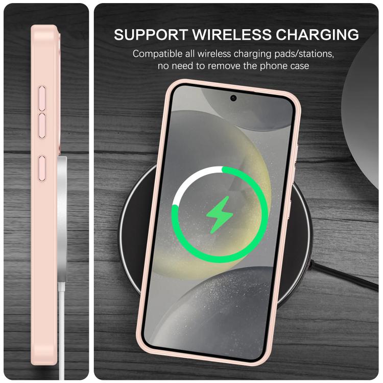 For Samsung Galaxy S24+ 5G XDcase Metal Lens Frame Skin Feel Magnetic Phone Case