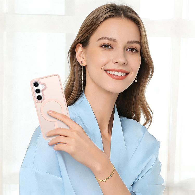 For Samsung Galaxy S24+ 5G XDcase Metal Lens Frame Skin Feel Magnetic Phone Case