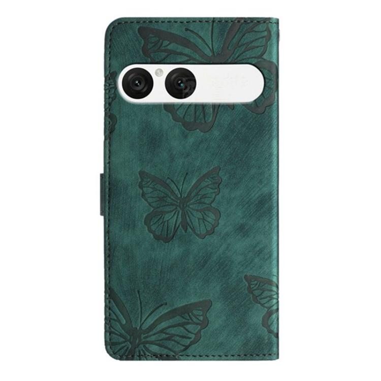For Sony Xperia 10 VII Skin-feel Embossed Butterfly Leather Phone Case